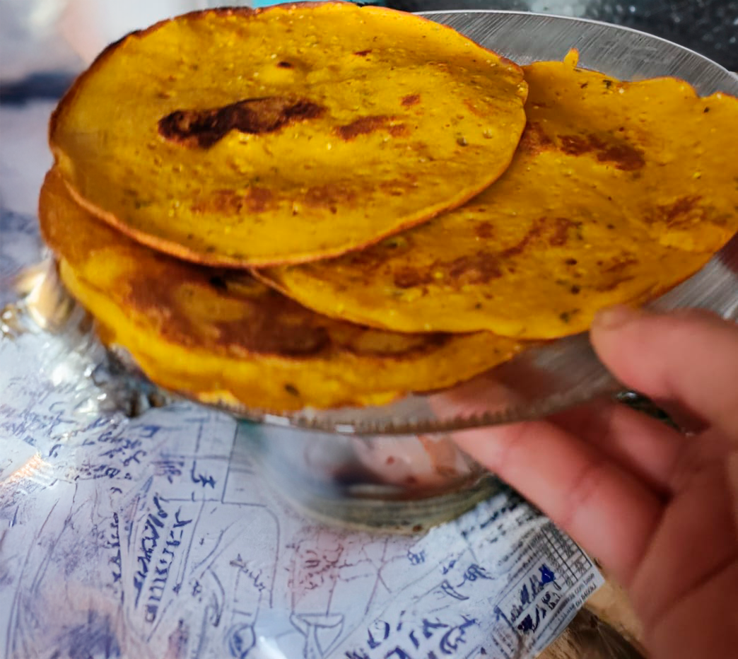 Tortilhas de abóbora
